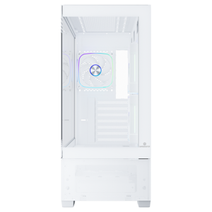 Gamebooster NYVRA ALPHA SEAVIEW ATX3.1 PCI-E 5.1 Mid Tower ATX ARGB White 750W PSU 80+ Bronze