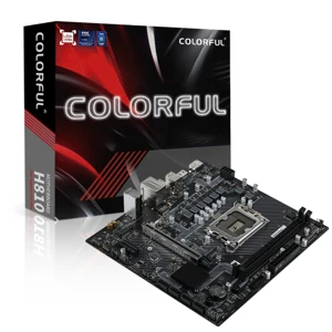 COLORFUL H810M-T V20 Intel H810 DDR5 6400Mhz mATX Gaming (Oyuncu) Anakart - Image 1