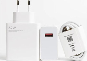 Sesatech Xiaomi Uyumlu 67W Turbo Şarj Aleti Şarj Cihazı Kablo Adaptör Set ve Tüm Telefonlarla Hızlı Şarj Aleti Type C Şarj Aleti - Image 1