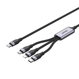 UNITEK TYPE-C 3in1 ŞARJ 1.5MT 20W (C14101BK-1.5M) - Image 1