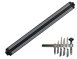 Mıknatıslı Bıçak Tutucu Stand - 49 cm, Siyah - Image 1