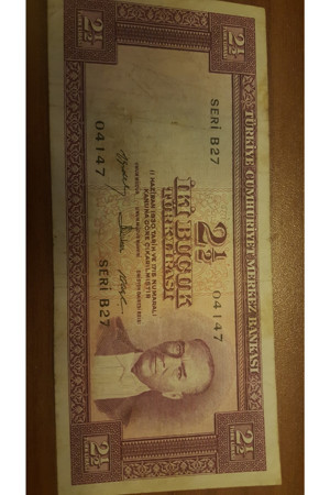 Vintage 5. Emisyon 4. Tertip 2,5 Tl - Image 1