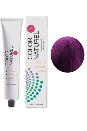 Color Naturel Kalıcı Saç Boyası 100 ml 6.56 Orta Akaju Kızıl - Image 1