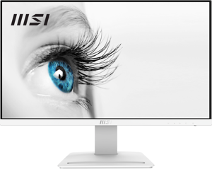 MSI PRO MP243XW 23.8" FHD FLAT IPS 100HZ FREESYNC BEYAZ MONITOR - Image 1