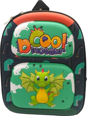 Unick Color Cool Dino Kabartmalı Orta Boy Sırt Çantası - Image 1