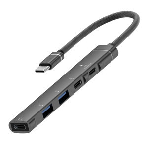 Nevamel Ally HB01 5In1 Type C Dönüştürücü  Adaptör Hub Çoklayıcı-(5775) - Image 1