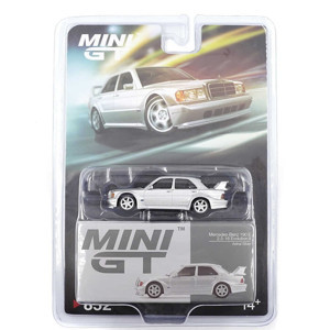 MINI GT 1:64 Mercedes-Benz 190E 2.5-16 Evolution II Astral Silver Blister Paket MGT00852-BL - Image 1