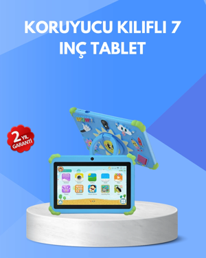 7 İnç Android Tablet Wifi Bluetooth Çift Kamera Destekli - Image 1