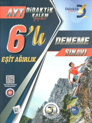 Didaktik Kalem Yks Ayt Dnm 6Lı Eşitağır (Güncel Müfredat)2027 Müfredata Uygun - Didaktik Kalem Yayınları - Image 1