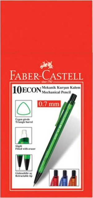 Faber Castell Econ Versatil Kalem 0.7 mm 1343 10 lu Paket - Image 1