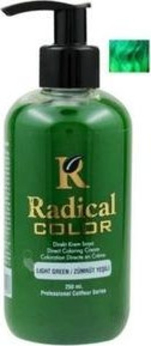 Radical Color Su Bazlı Saç Boyası 250 ml Zumrut Yesili - Image 1