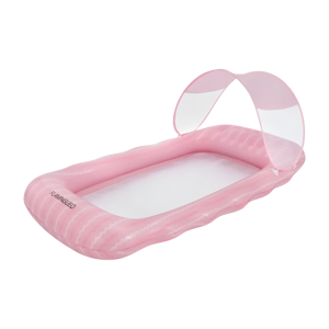 Flamingueo Tenteli Fileli Havuz Yatağı Belmondo Pink - Image 1