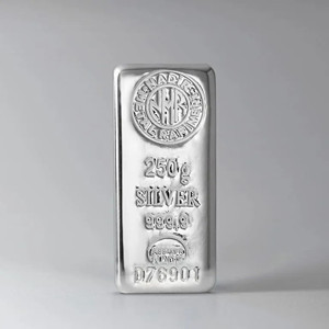 250 Gram Gümüş Külçe 999.9 - Image 1