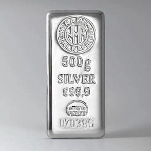 500 Gram Gümüş Külçe 999.9 - Image 1