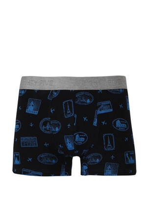John Frank Pamuklu Desenli Erkek Boxer JFBDEG07 Multicolor - Image 1
