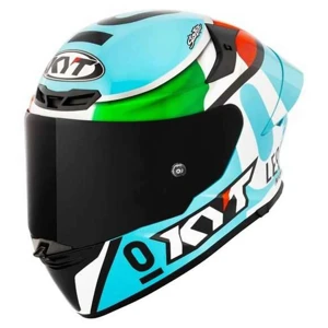 Kyt TT-REvo Leopard Edition Tricolore Kapalı Kask - Image 1