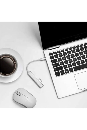 Type-c To Usb Hub 4 Port Çoklayıcı Macbook Ile Uyumlu Çoğaltıcı Hub - Image 1