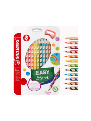 Stabilo Boya Kalemi 12 Renk Easycolors Sağ Elini Kullananlar için ( R ) - Image 1