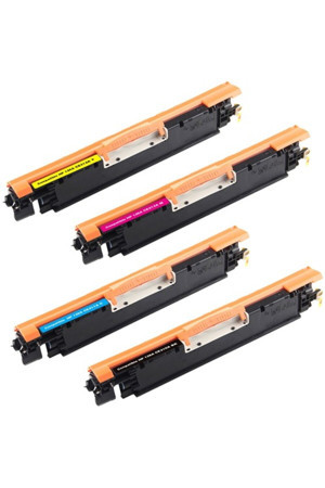 Colorprint Colorful Toner Hp Laserjet Pro 100 Color Mfp M175A Uyumlu Muadil Toneri Set 4Renk 126A - Image 1