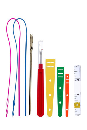 Bel Lastik Takma Kordon İplik Geçirme Aparatı Set - Image 1