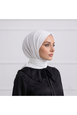 My Vintage Düz Renk Dikişli Tülbent, Oyalık Yazma, Düz , Tülben - Image 1