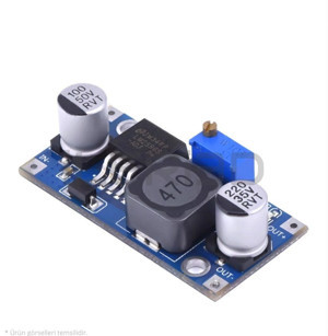 LM2596 Ayarlanabilir Voltaj Düşürücü Regülatör Kartı (4-35V ile 1.25-30V) - Image 1
