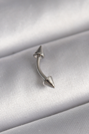 Netafast 316L Çelik Gümüş Renk Çivi Model Piercing 5886 - TEOLSA9136-5760 - Image 1