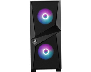 MSI TEKNODAYIM MAG FORGE 100R YOK ATX 2x120mm+1x120mm Fans ARGB Black Tempered Glass