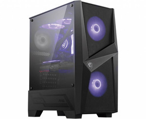 MSI TEKNODAYIM MAG FORGE 100M FAN YOK 2x120mm+1x120mm Fans ARGB Black Tempered Glass