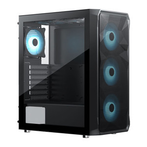 Frisby FC-9485G 4x Fans RGB Mesh Front 600W PSU 80+ Bronze