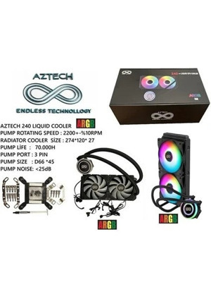 Intel TEKNODAYIM AZTECH LIQUID AZ240-1B - SISTEMI