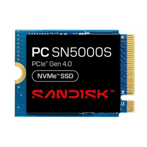 SanDisk Teknodayım SANDISK SN5000S 2230 512GB NVMe M.2 2230 PCIe 4.0 Okuma 6000 MB/s Yazma 4200 MB/s
