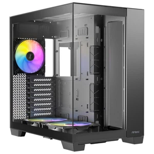 Antec C8 FAN Full Tower 2x160mm+1x140mm Fans ARGB Black Tempered Glass USB-C