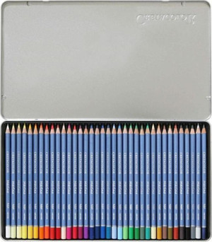 Cretacolor Marino Sulandırılabilir Boya Kalemi 36 Renk Metal Kutu (240 36) - Image 1