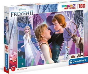 Clementoni Disney Frozen 2 - 180 Parça Supercolor Puzzle 29309 - Image 1