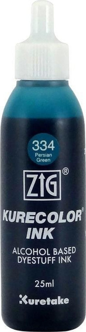 Zig Kurecolor Ink Alkol Bazlı Mürekkep 334 PERSIAN GREEN - Image 1