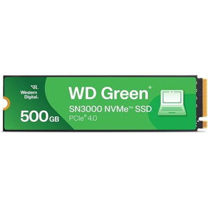 Western Digital WD GREEN SN3000 PCI-4.0 500GB NVMe M.2 2280