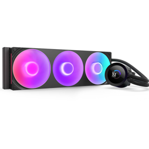NZXT KRAKEN PLUS 360mm RGB LCD Ekran Black