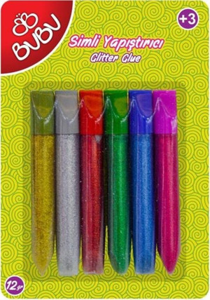 BuBu Simli Yapıştırıcı 12 gr 6'lı Blister - Image 1