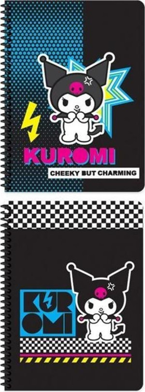 Keskin Color Kuromi 80 Yaprak Karton Kapak Defter 2 li Set 2 - Image 1