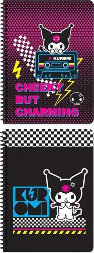 Keskin Color Kuromi 80 Yaprak Karton Kapak Defter 2 li Set 4 - Image 1