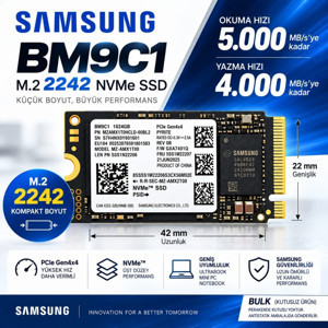 Samsung BM9C1 1TB NVMe M.2 2242 PCIe 4.0