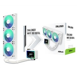 ASRock CHALLENGER LIQUID 3" 360mm LCD Ekran White