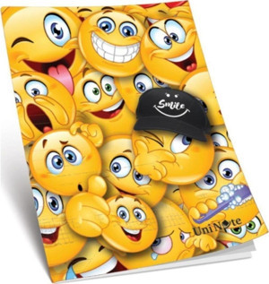 Uninote Uni Note A5 Colormaxi Kaye Defter (Dikişli) Karton Kapak Çizgili 40 Yaprak 40/1 11001 (12 Li Paket) - Image 1