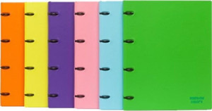 Önder Rainbow Colors A4 4 Halka Öğrenci Klasörü Mor - Image 1