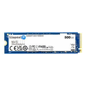 Kingston SNV3S 500GB NVMe M.2 2280 Okuma 5000 MB/s Yazma 3000 MB/s