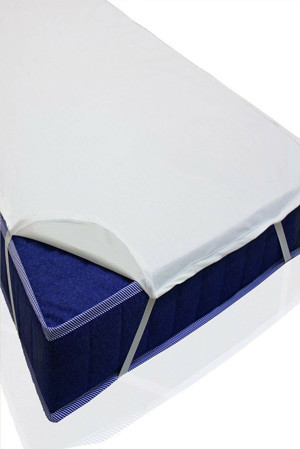 Bebesi 120X120 Cm Alez Pamuklu Köşe Lastikli Sıvı Geçirmez Bebek Yatağı Alezi - Image 1