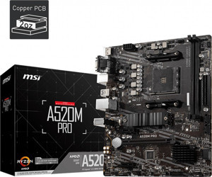 MSI MB A520M PRO