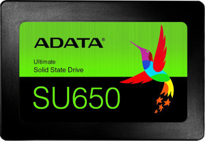 ADATA SU650 520 480GB SATA III 2.5" Okuma 520 MB/s Yazma 450 MB/s