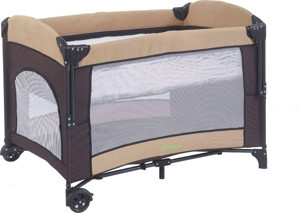 Hoffie Mastic Anne Sallanır Cibinlikli Oyun Parkı Bebek Beşik 70x110 Cm - Image 1